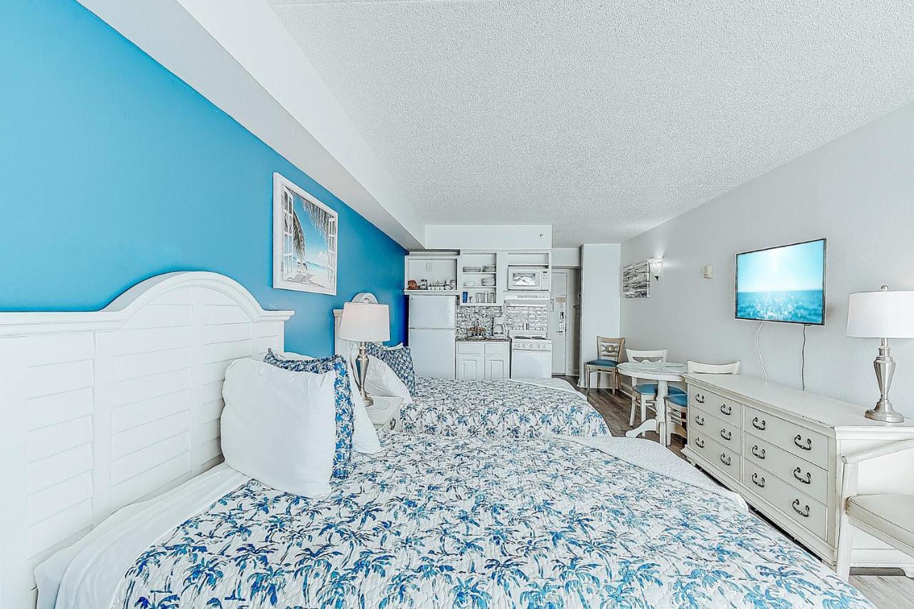 Ocean Front Comfy Condo W/Kitchen, Sleeps 4, Snowbird Paradise Myrtle Beach Dış mekan fotoğraf