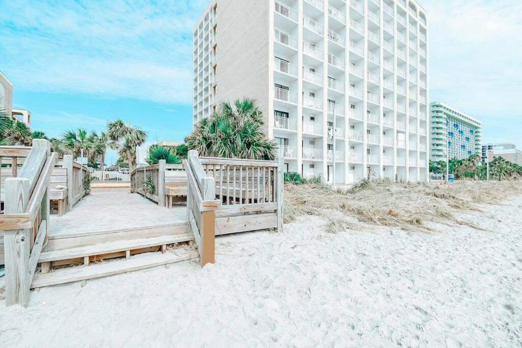 Ocean Front Comfy Condo W/Kitchen, Sleeps 4, Snowbird Paradise Myrtle Beach Dış mekan fotoğraf